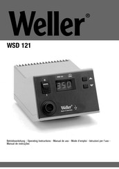 Weller WSD 121 Manual De Uso