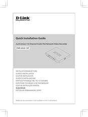 D-Link JustConnect DNR-4020-16P Guia De Instalacion