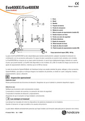 Handicare Eva400EE Manual Del Usuario