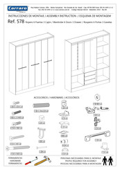 CARRARO 578 Instrucciones De Montaje