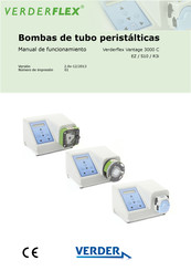Verderflex Vantage 3000 C R3i Manual De Funcionamiento