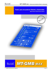 DLAND MT-GMB MAX Manual Del Usuario