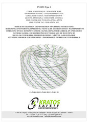 KRATOS SAFETY FA 70 011 99 Manual De Instrucciones