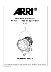 ARRI M-Serie Instrucciones De Operación