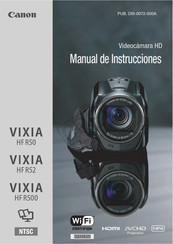 Canon VIXIA HF R50 Manual De Instrucciones