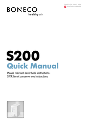 Boneco S200 Breve Manual De Instrucciones