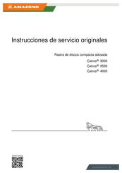 Amazone CatrosXL 3003 Instrucciones De Servicio Originales