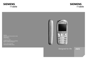 Siemens Mobile A65 Manual Del Usuario