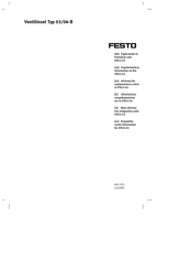 Festo IFB13-03 Informacion Suplementaria