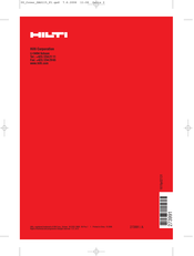 Hilti DAG 115-S Manual De Instrucciones