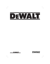 DeWalt DW682 Manual De Instrucciones