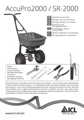 ICL SR-2000 Montaje, Uso Y Mantenimiento