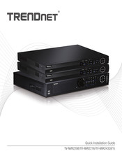 TRENDnet TV-NVR2208 Manual Del Usuario