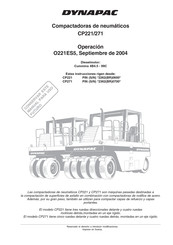 Dynapac CP271 Manual Del Usuario