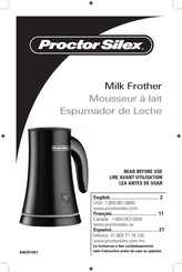 Proctor Silex 43555 Instructivo