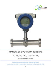 G-FLOW TB15 Manual De Operación