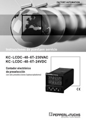 Pepperl+Fuchs KC-LCDC-48-6T-230VAC Instrucciones De Puesta En Servicio