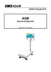 Adam Equipment AGB 8 Manual De Operación