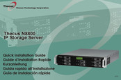 Thecus N8800 Serie Guía De Instalación Rápida