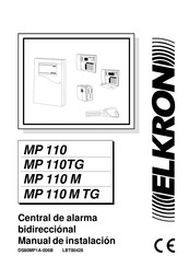 Elkron MP 110 M Manual De Instalación