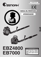 Zenoah EB7000 Manual Del Propietário