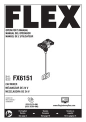Flex FX6151 Manual Del Operador