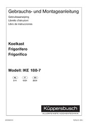 KÜPPERBUSCH IKE 188-7 Libro De Instrucciones