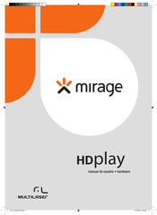 Multilaser mirage hdplay Manual De Usuario