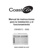 Coast Air CMW051C-5000 Manual De Instrucciones Para La Instalación Y El Funcionamiento