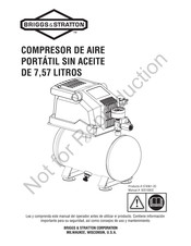 Briggs & Stratton 074061-00 Manual De Instrucciones