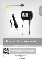 Pce Instruments PHM 12 Manual De Instrucciones