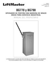 LiftMaster BG770 Manual Del Propietário