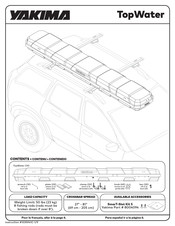 Yakima TopWater Manual De Instrucciones