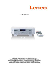 Lenco KCR-200 Manual De Usuario