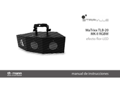 thomann Stairville MaTrixx TLB-20 MK-II RGBW Manual De Instrucciones