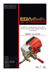 EGAmaster CLASSIC Serie Manual De Instrucciones