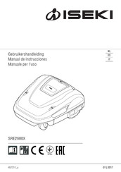 Iseki SRE2600X Manual De Instrucciones