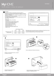 MyHOME E47ADCN Manual De Instrucciones