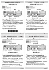 Vertex Standard VX-4100E Serie Manual De Instrucciones