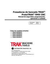 TRAK ProtoTRAK DPMRX3 Manual De Seguridad, Programación, Operación Y Cuidado