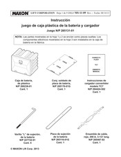 Maxon N/P 285131-01 Instrucciones