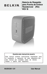 Belkin BU3DC001-12V Manual De Usuario