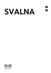 IKEA SVALNA Manual Del Usuario