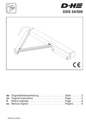 D+H DDS54/500 Manual Original