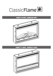 Classic Flame 36EB110-GRT Manual De Instrucciones