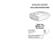 BLACK&DECKER HEPAFresh BXAP041 Instrucciones De Uso Y Cuidado