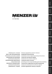 Menzer VC 790 PRO Traducción Del Manual Original