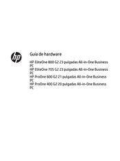 HP HP ProOne 400 G2 20 Guía De Hardware