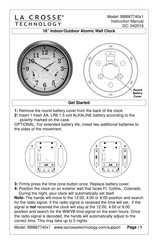 La Crosse Technology BBB877401 Serie Manual De Instrucciones