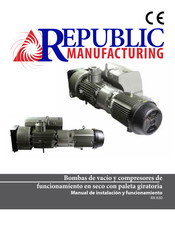 Republic Manufacturing RX-630 Manual De Instalación Y Funcionamiento